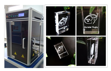 Çin Kristal Hediyeler için 532nm Yeşil Lazer 3D Cam Kristal Lazer Gravür Makinesi Tedarikçi