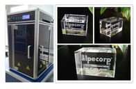 Çin Kiosk Kamera 3D Cam Kristal Lazer Gravür Makinesi 3W Lazer Powered şirket