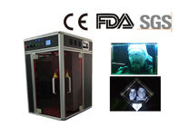 iyi kalite 3d lazer oyma makinesi & Yüksek Doğruluk 3D Kristal Lazer Gravür Ekipmanları Taşınabilir Tasarım Satılık