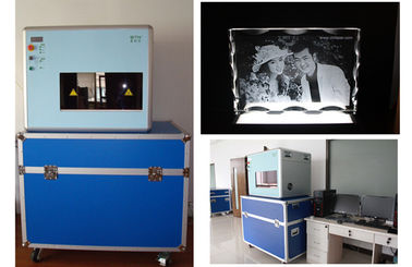 Fotoğraf Kristal 3D Lazer Yeraltı Oyma Makinesi 1 Galvo X / Y / Z Hareket Kontrollü Tedarikçi
