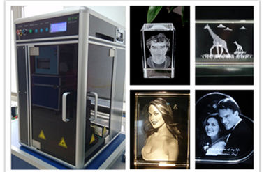 3D Cam Gravür için Küçük Ölçekli 3D Subsurface Lazer Gravür Makinesi Tedarikçi