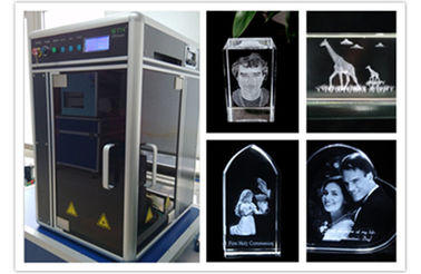 Çin Diyot Pompalı 3D Lazer Cam Gravür Makinesi, Bilgisayarlı 3D Lazer Oyma Makinesi Fabrika