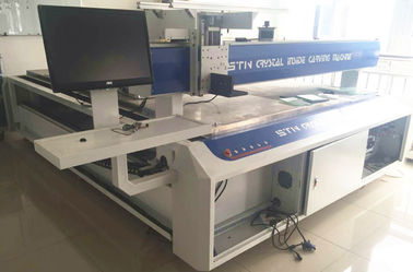 Çin 4000HZ Büyük Boy 3D Yeraltı Lazer Gravür Makinesi Diyot Pompalanan Fabrika